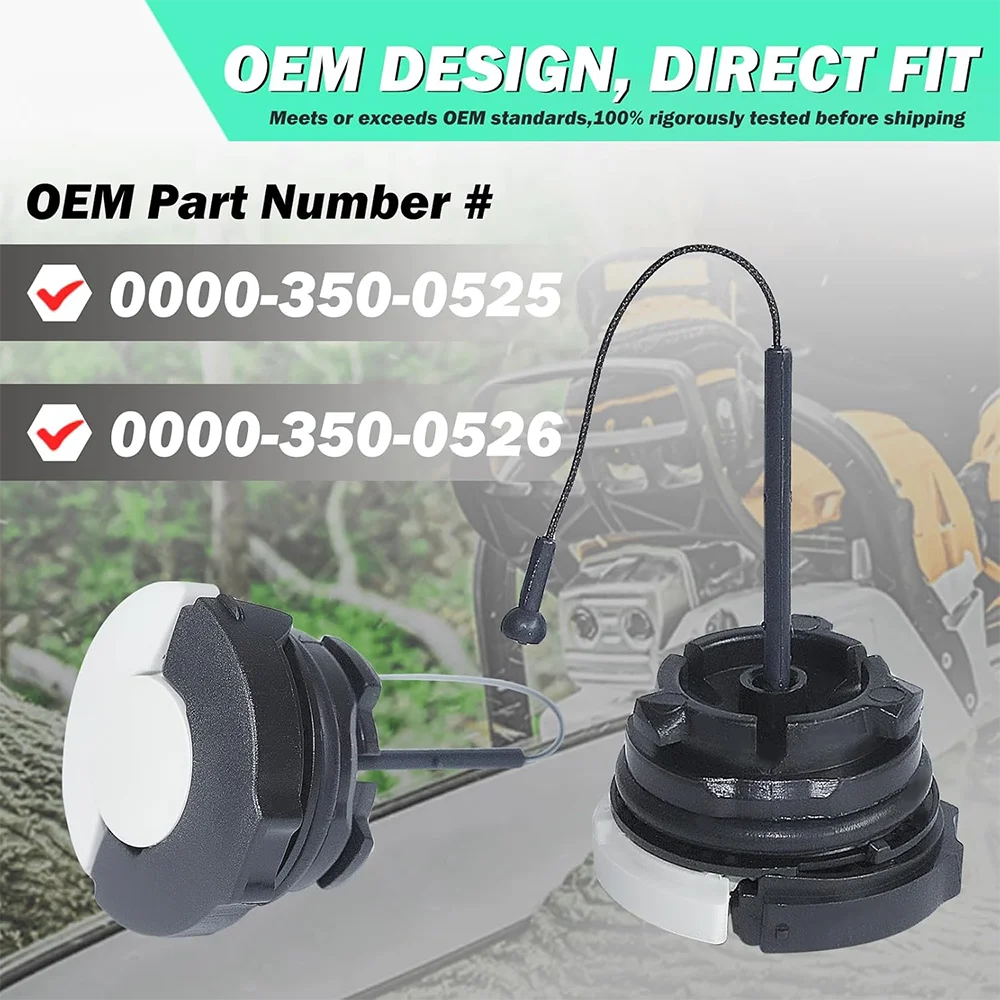 Fuel Cap Oil Cap for STHIL MS210 MS230 MS240 MS250  MS260 MS340 MS360 MS200 MS192T 021 023 024 025 026 034 036 Chainsaw Replace - view 3