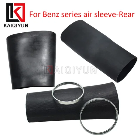 Rear Air Suspension Spring Bag Kits For Mercedes Benz W164 W220 W221 W213 W205 W211 W251 Rubber Sleeve with Crimping Ring