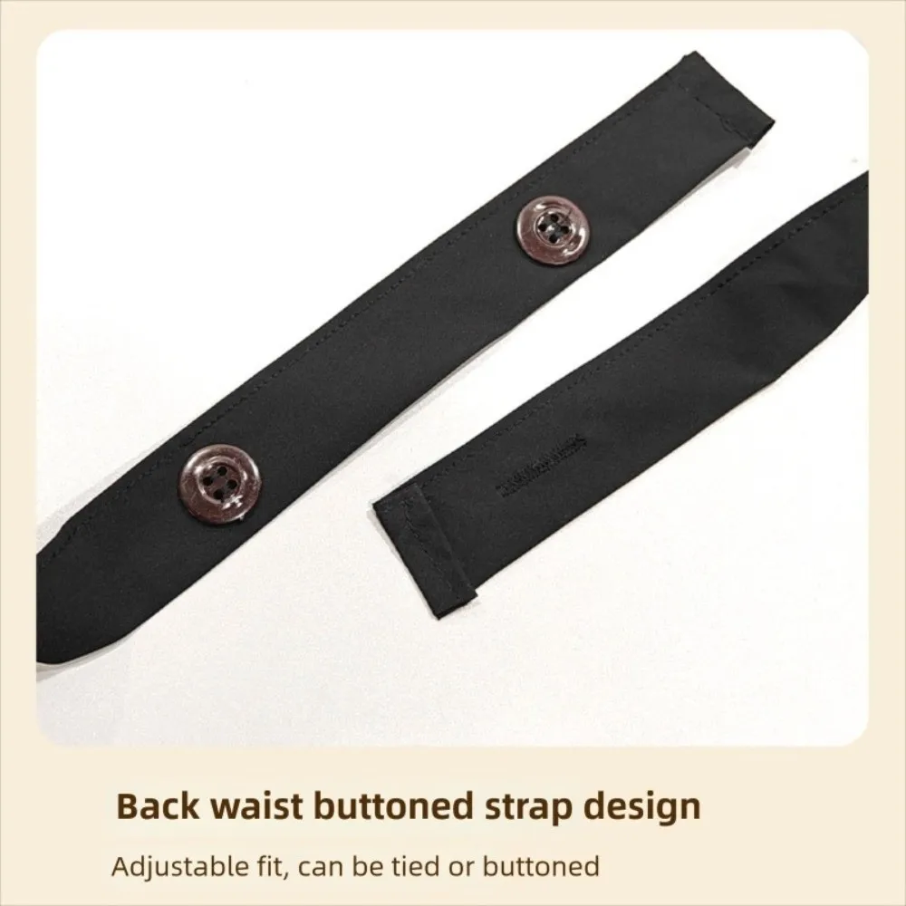 

Waterproof Black Stylist Apron Adjustable Coloring Haircuts Cloth Wrap Breathable Shampoo Barber Shop Work Clothes