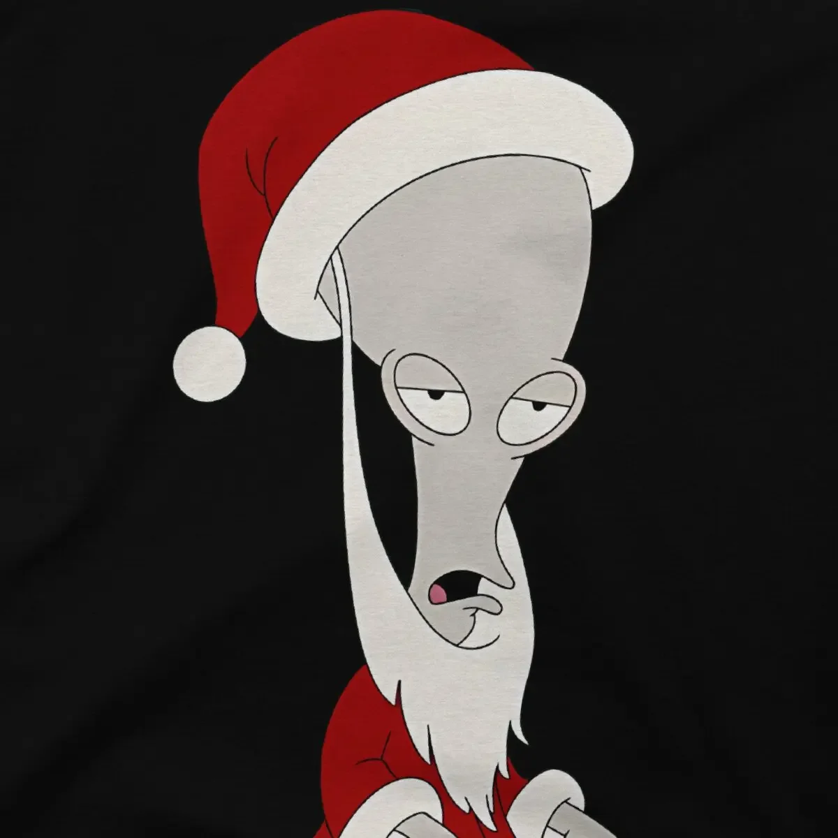 الرجال الكرتون تي شيرت ، بلوزات و محب ، أب الأمريكية ، روجر كما سانتا الأزياء ، الأصلي