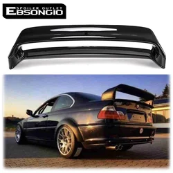 E46 Black Spoiler ABS Rear Wing Carbon Look Body Kit For BMW 3 Series E46 M3 316i 318i 320i 323i 325i 328i 330i Sedan 1998-2006