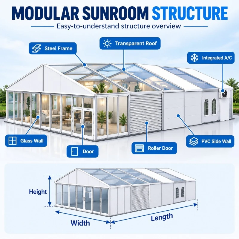 Custom Outdoor A‑Frame Shelter Tent, Stable Frame Structure Marquee, Waterproof Event Tent for Wedding Ceremony, Exhibition