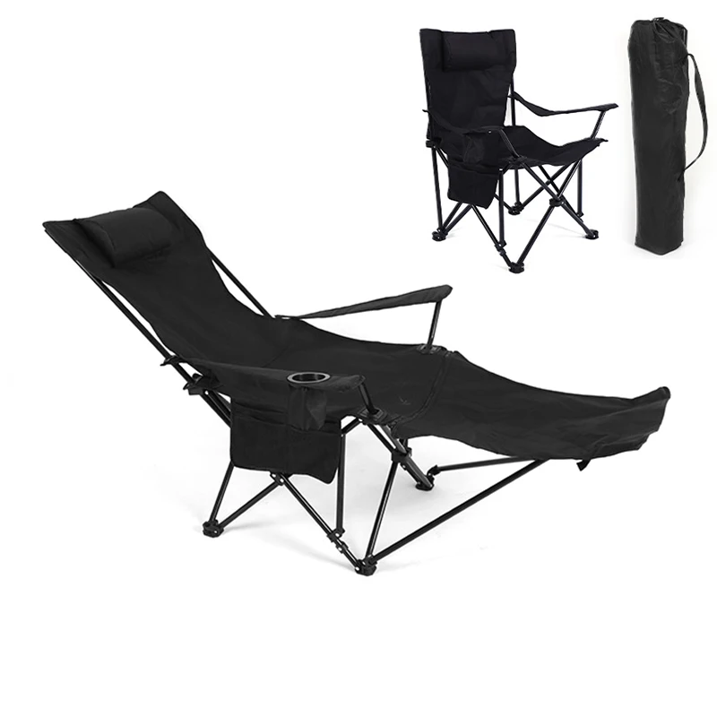 

Portable Outdoor Camping Chair Folding Backchair Fishing Chair Aluminum Alloy Beach Chair with Arms