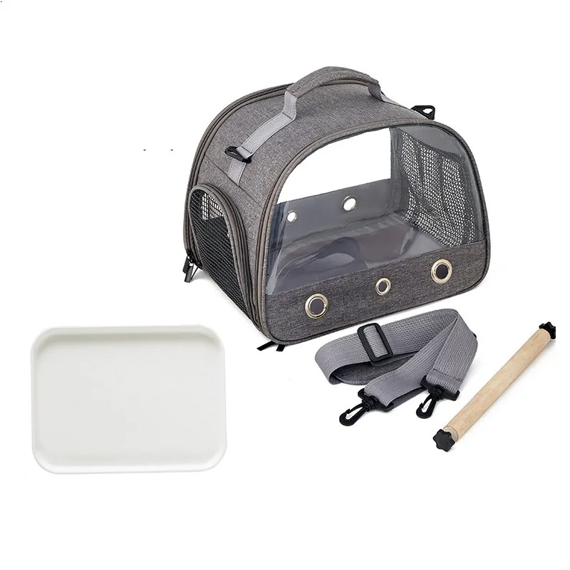 

A03F-Портативная переноска для птиц из ткани Оксфорд и ПВХ-для птиц от маленького до среднего размера, поставляется в нескольких вариантах цвета