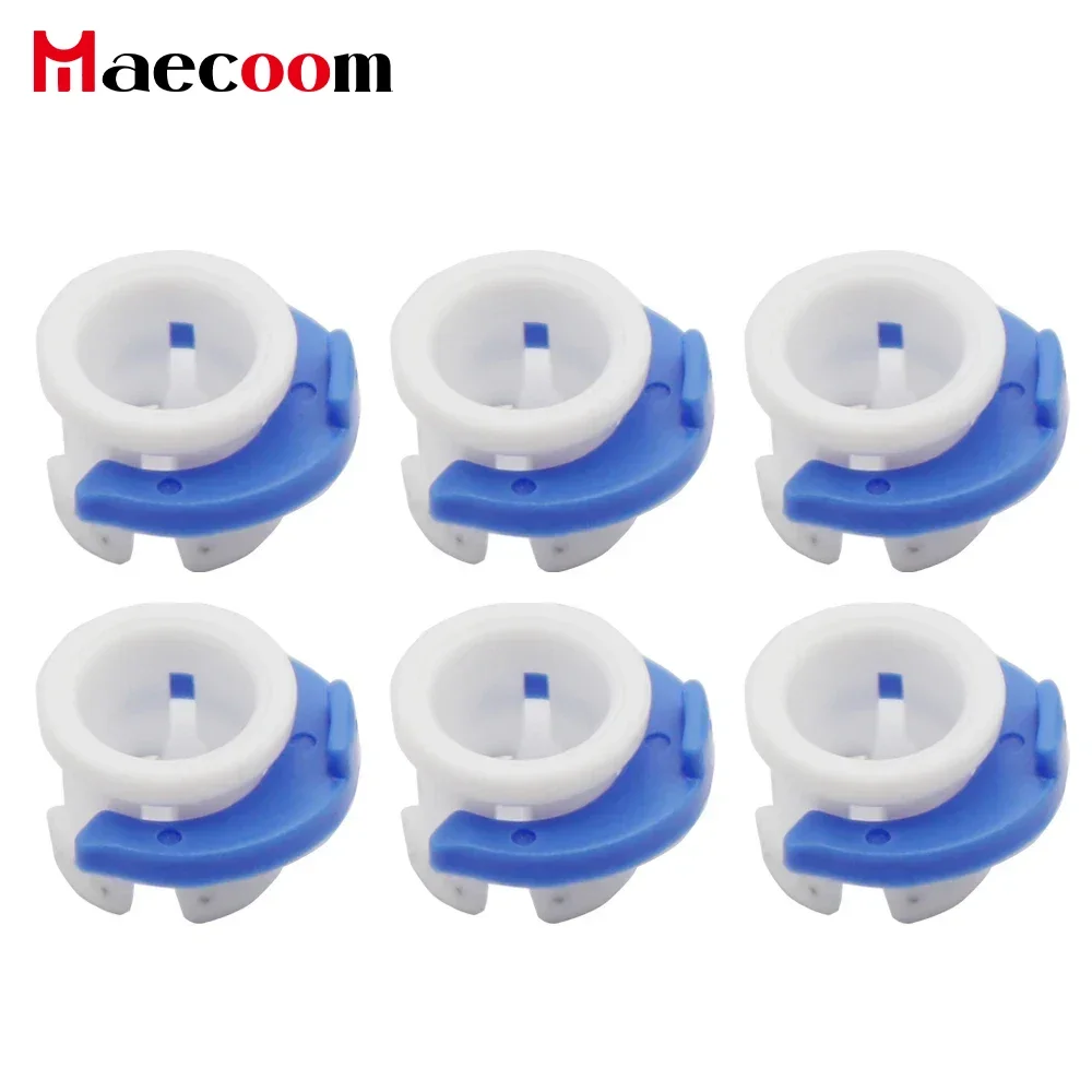 PTFE Tube Coupling Collet DIY Bowden Tube Clamp Pipe + Horse Shoe Clip for 6mm 3D Printer Ultimaker Parts UM2 Coupling Connector