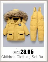 2026 Fashion Winter Duck Down Jacket for Big Boy Children Wear Parka Garments Clothes Thickened Hooded Feather Coat Clothing 6-1