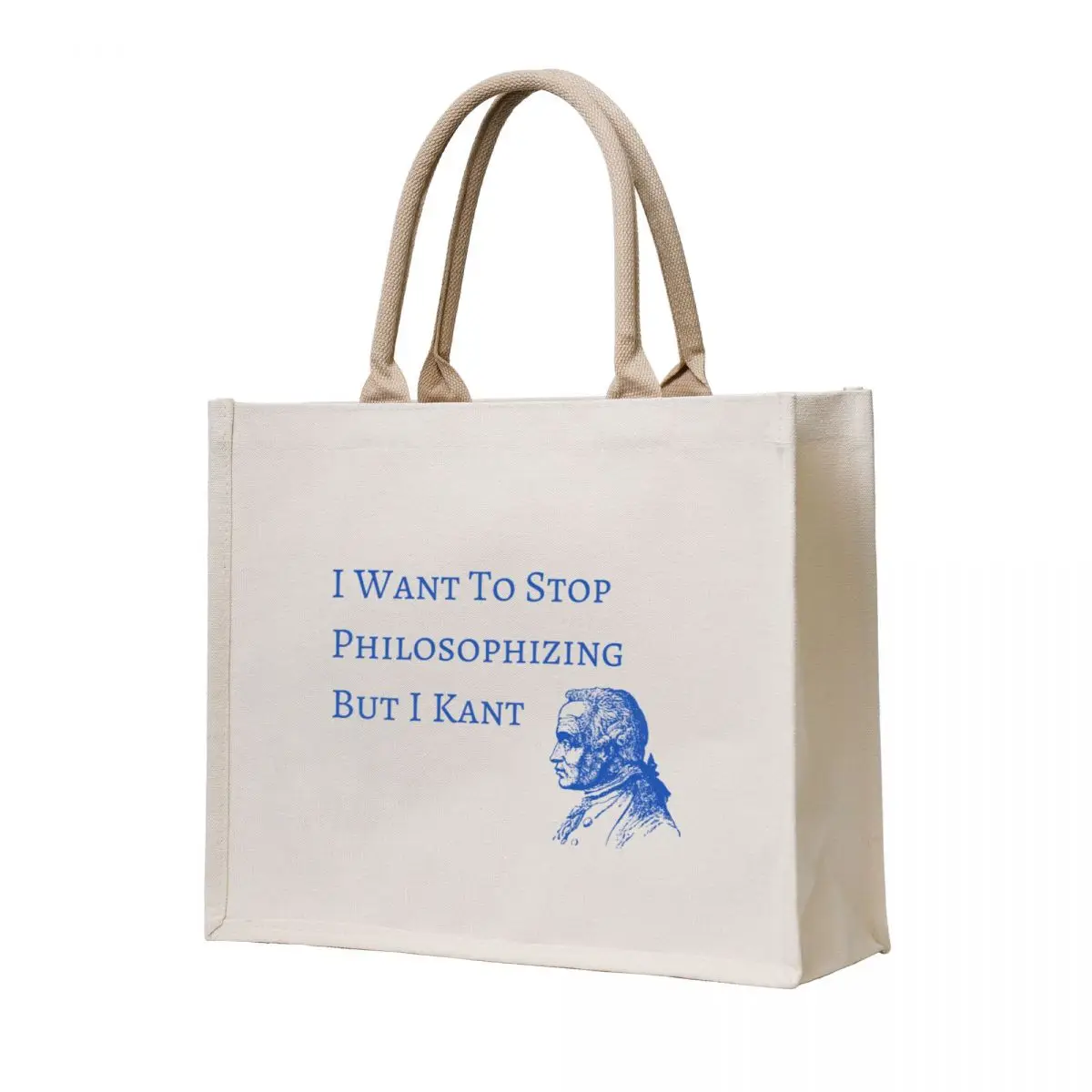 

I Want To Stop Philosophizing But I Kant Tote Bag Eco bag tote bag female