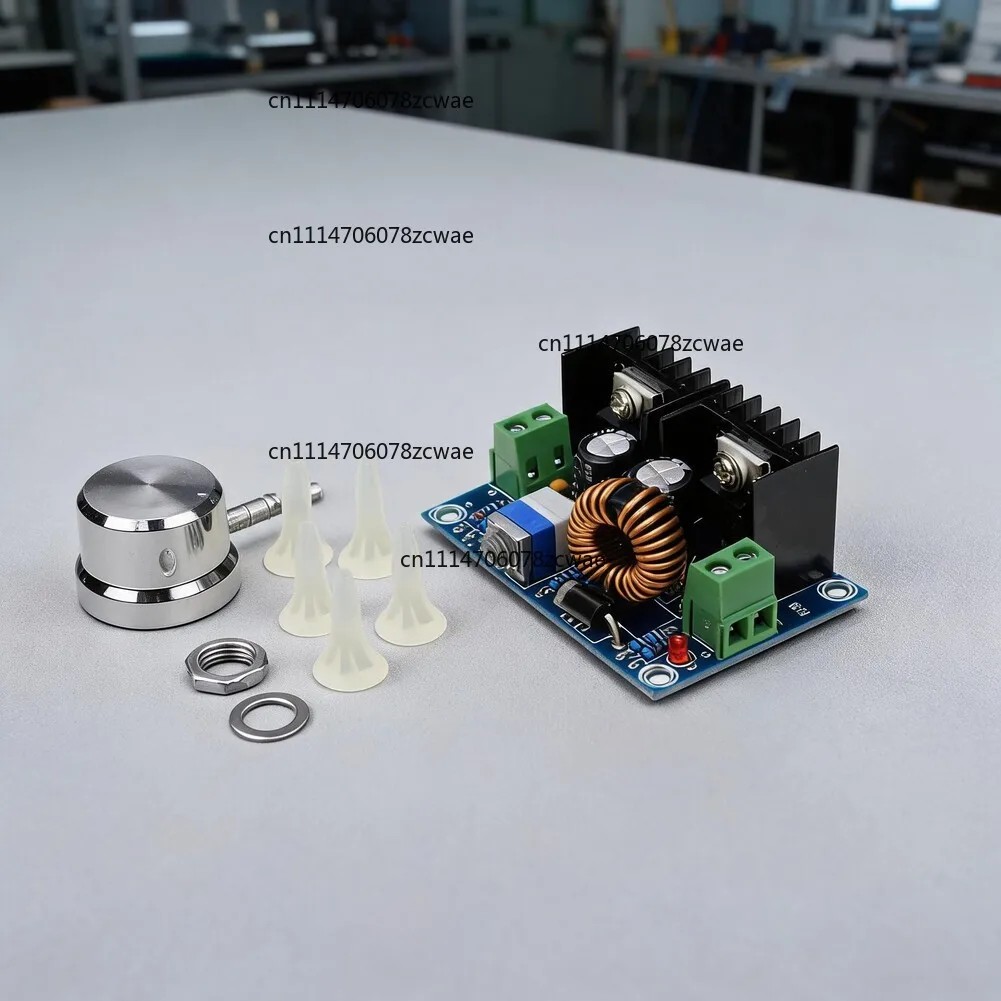 ZOCI-4pcs XL4016 Adjustable DC-DC Step Down Converter Module 1.25-36V Output Range 4-40V Input 8A 200W for Power Projects