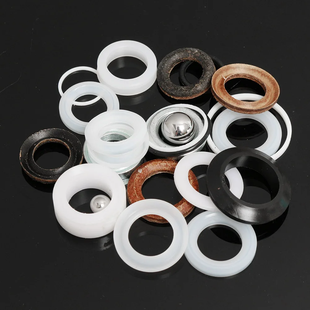 23pcs Paint Sprayer Seal Ring Repair Kit 13mm-29mm For Graco 390 395 490 495 595 For Paint Sprayer O Rings Gasket Repair Set