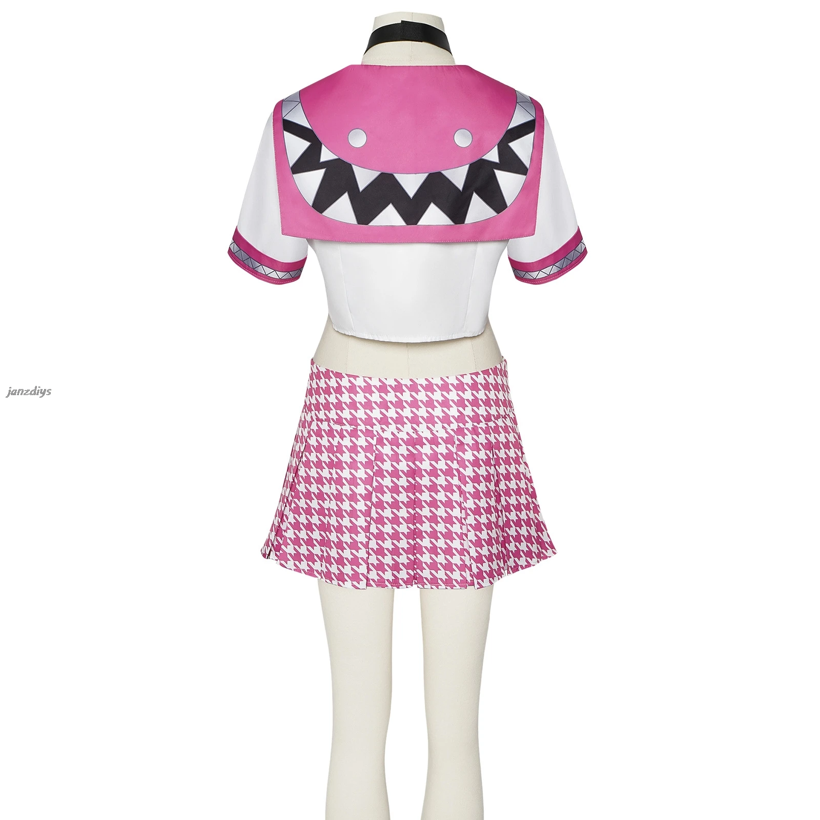 Kujikawa Rise Hallowen Costume for Women Persona 4 Girl Halloween Pink Dance Cosplay Women's Costumes Adult Set Wig New Arrival