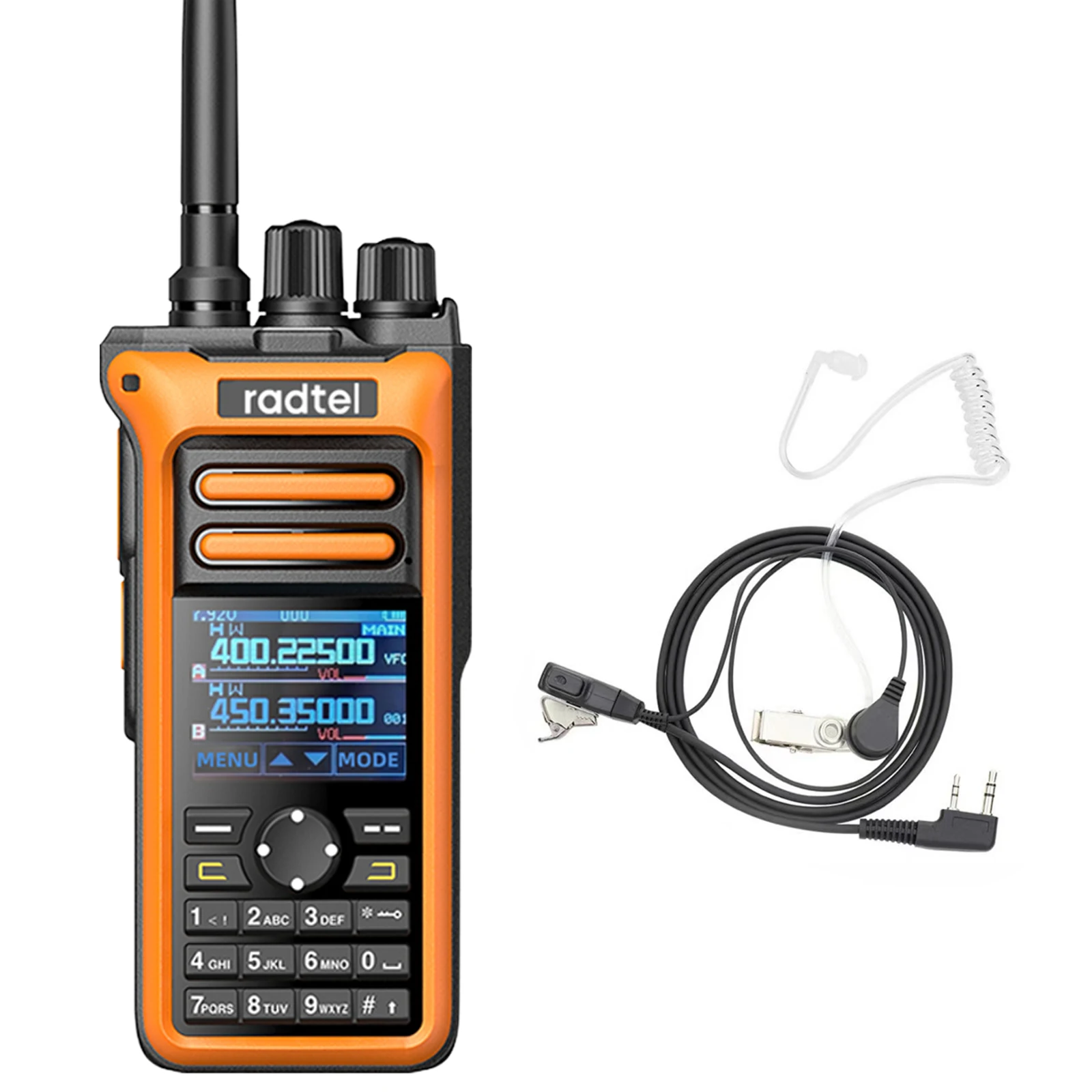 ¡Arriba! RT-752 10w banda aérea Walkie Talkie banda completa Amateur Ham Radio 250CH HT USB-C batería NOAA FM AM grabación vibración