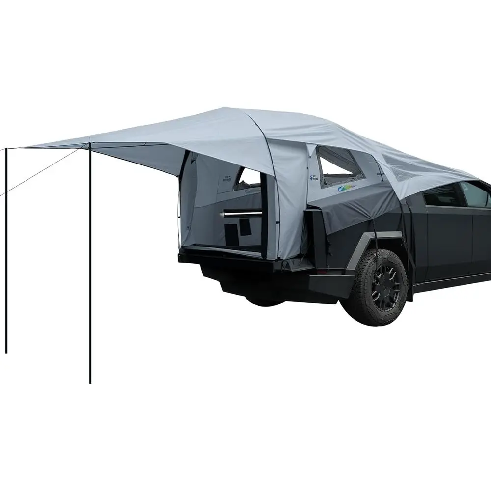 

Double Layer Waterproof 2000mm Awning Tent for 2, Ideal for Truck Bed Camping