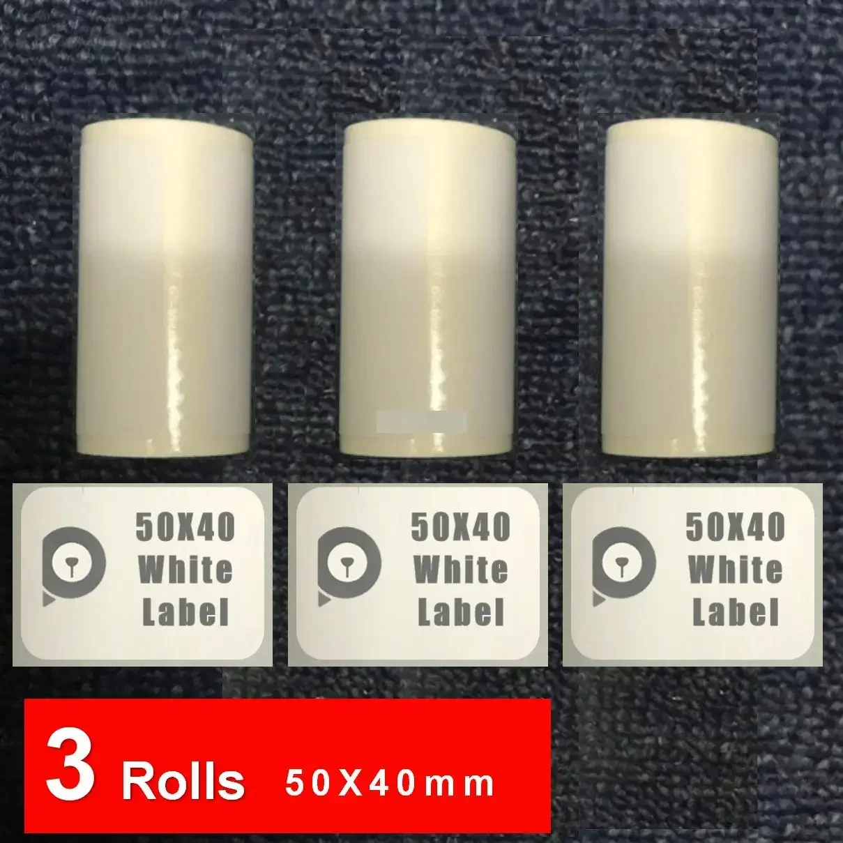3rolls 50X40