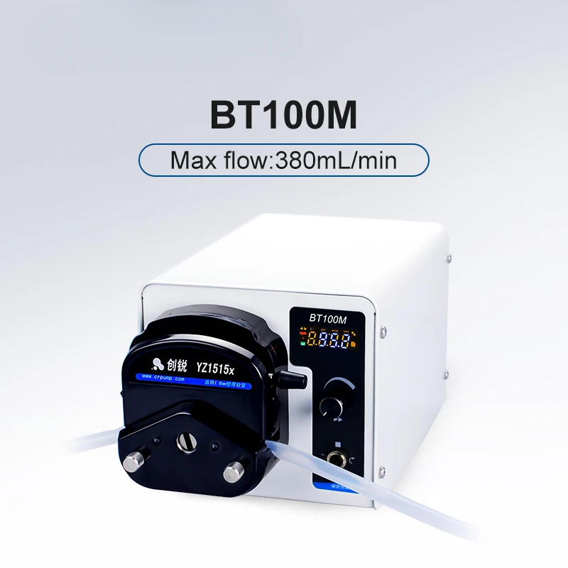 BT100M m/YZ1515x pompa peristaltica dosatrice chimica a 2 canali a velocità variabile basic 220V AC