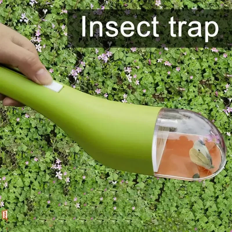 Quick-Release Insect Catching Tool Children Explore Insect Catcher Viewer Push-Button Transparent Insect Snap Trap