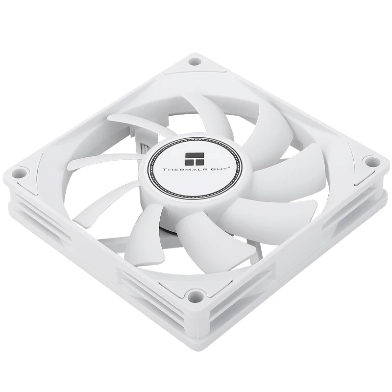 Thermalright-TL-8015 de refrigeración de CPU, ventilador silencioso de gran volumen de aire de 80mm, 4 pines, PWM, para radiador de carcasa pequeña de 8cm, TL-8015W