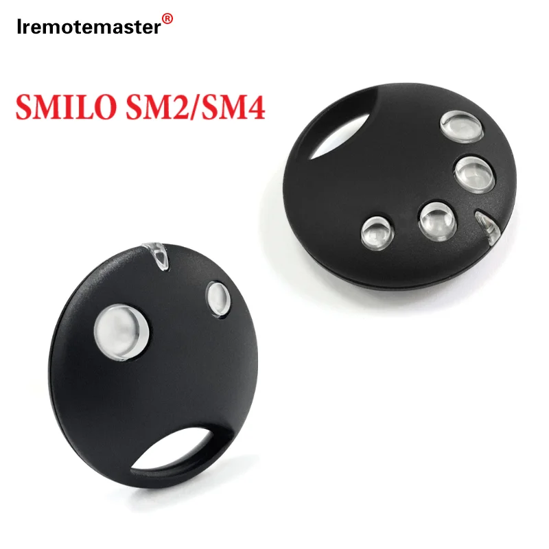 

For SMILO SM2 SMILO SM4 Remote Control Italy Garage Gate Door Command 433.92MHZ Rolling Code Gate Opener Key Transmitter