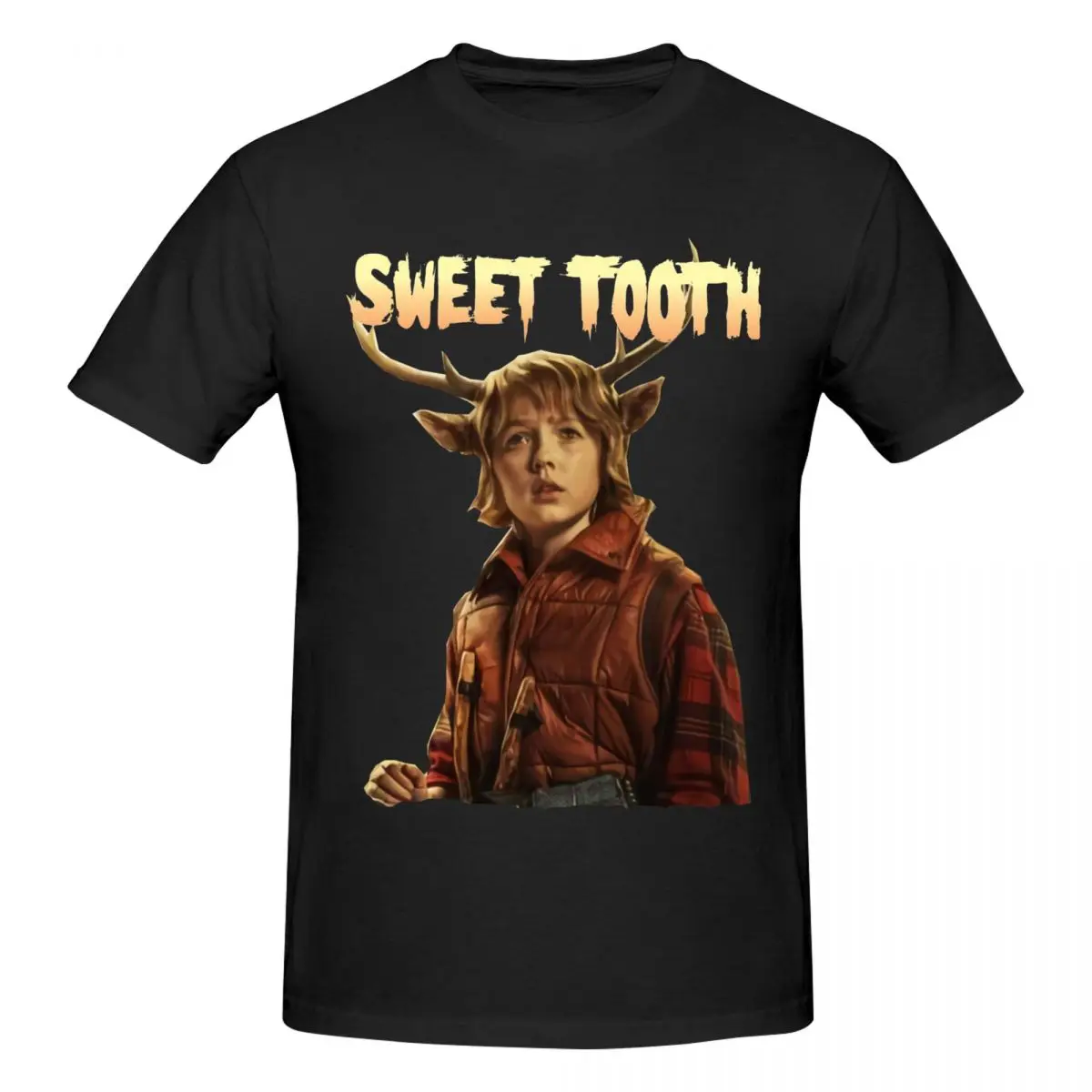 Sweet Tooth TV Show Characters T Shirts Graphic Y2K Idea Short Sleeve T Shirts For Men Women Clothes