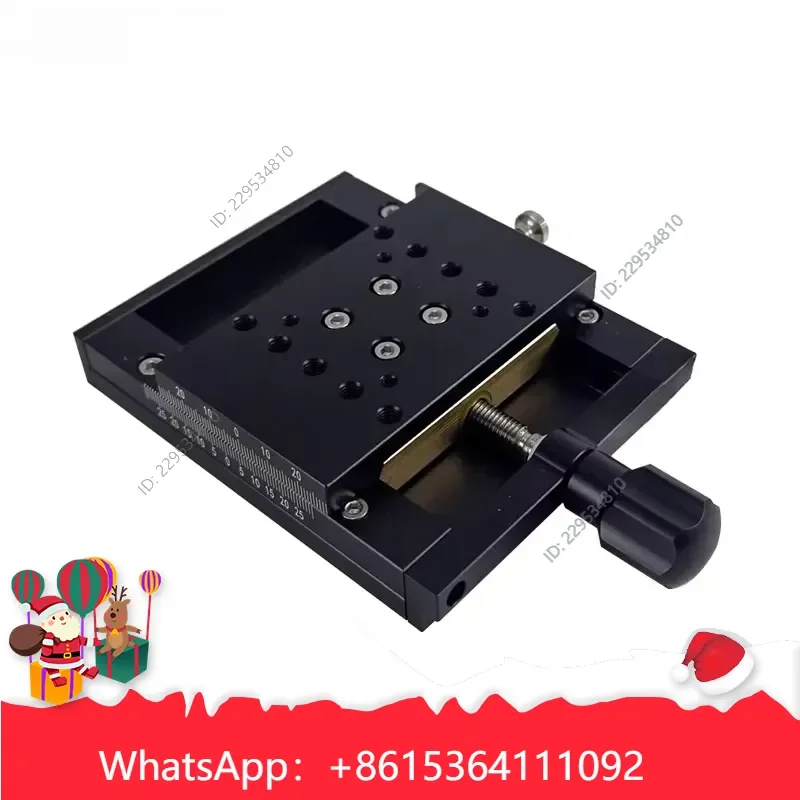 de alta calidad for PT-SD102P Manual Translation Table 50mm X-axis Sliding Displacement Moving Compatible For Model，1pc