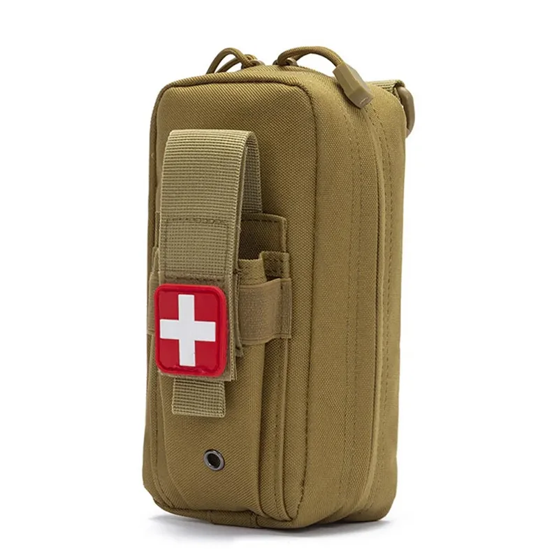 First Aid Kit Medical EDC Pouch Outdoor Medical Bag Tourniquet Scissors Waist Bag Survival Bag