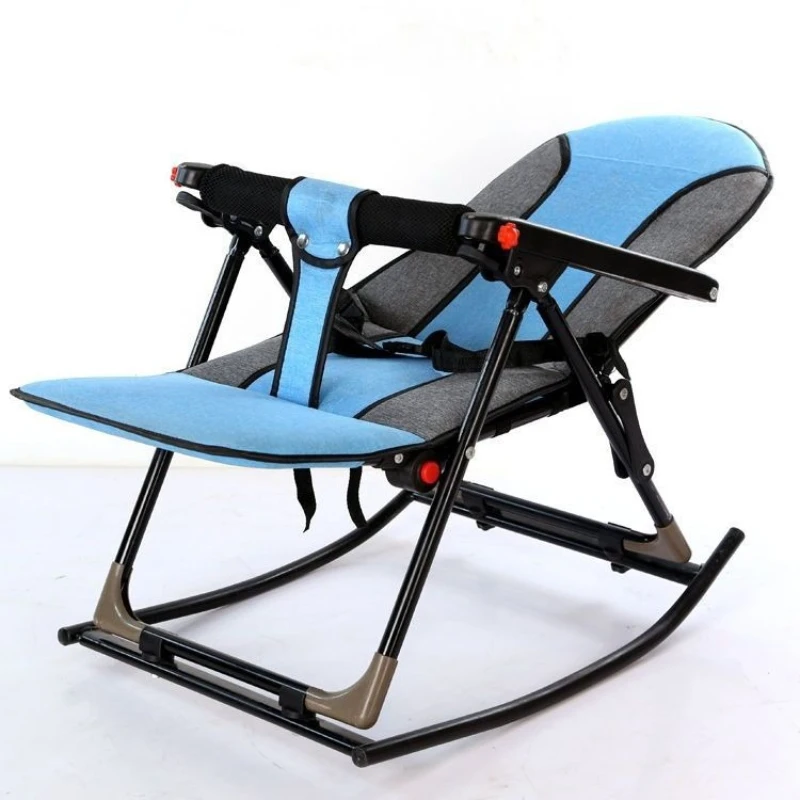 

Baby rocking chair, children's recliner chair, soothing cradle chair, 1-48 months old baby folded, soothing baby to sleep