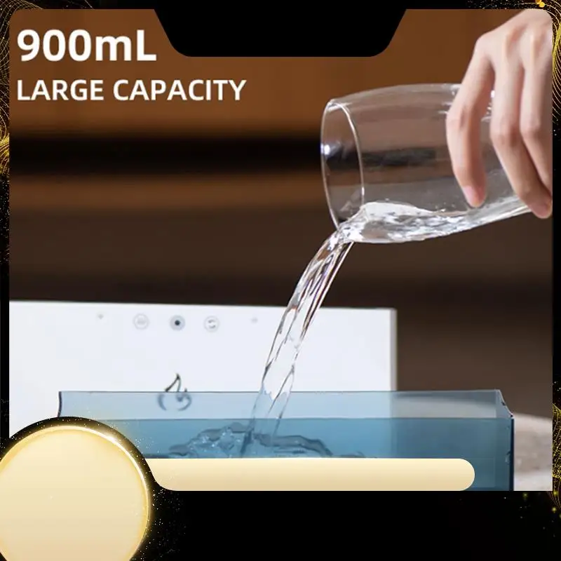 

X40A_XA-Dynamic Humidifier Desktop Music Flame Air Humidifier Home 900ML RGB Led Light Humidifier Diffuser Machine Mist Maker