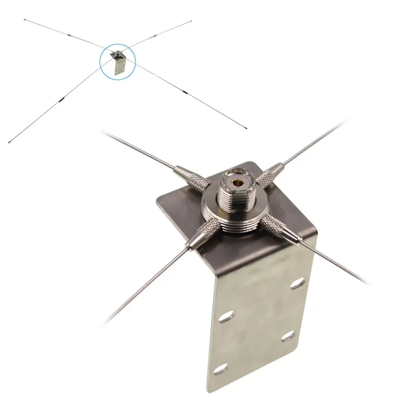 

X39A-RE05 UHFJ Antenna Bracket 10- 1300Mhz Ground Redical For Car Mobile Radio SO239-PL259 RE-05 Strengthened Antenna
