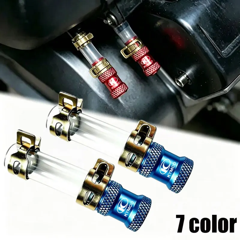 For KYMCO Downtown 125 200 250 300/i 350i K-xct 300 Xciting 250 300 400/i Motorcycle Modification Air Filter Drain Pipe Plug