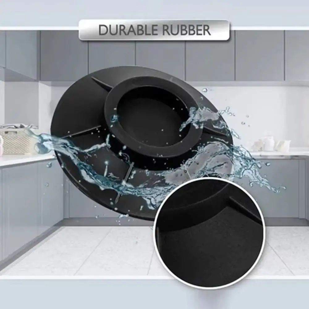 4Pcs Durable Non Slip Washing Machine Feet Pads Shock Proof Black Rubber Shock Mute Pads Elasticity Protectors Floor Mat
