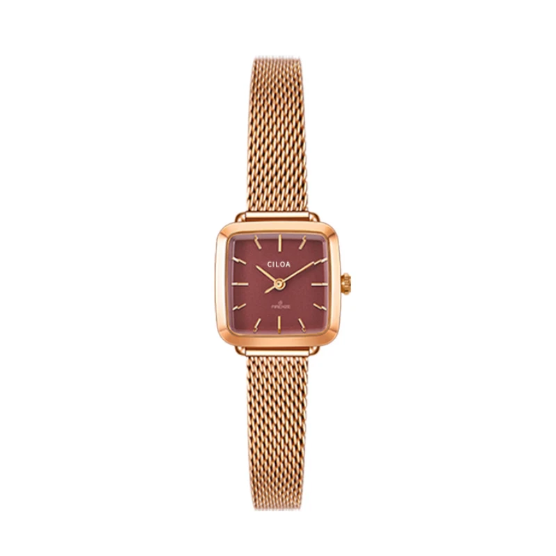 CILOA 2024 Latest Women\'s Small Square Candy Watch with Pointer Square Watch