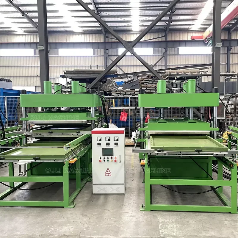2026 CE EPDM Rubber Mat Press Machine / Recycling Rubber Tiles Brick Making Press Machine