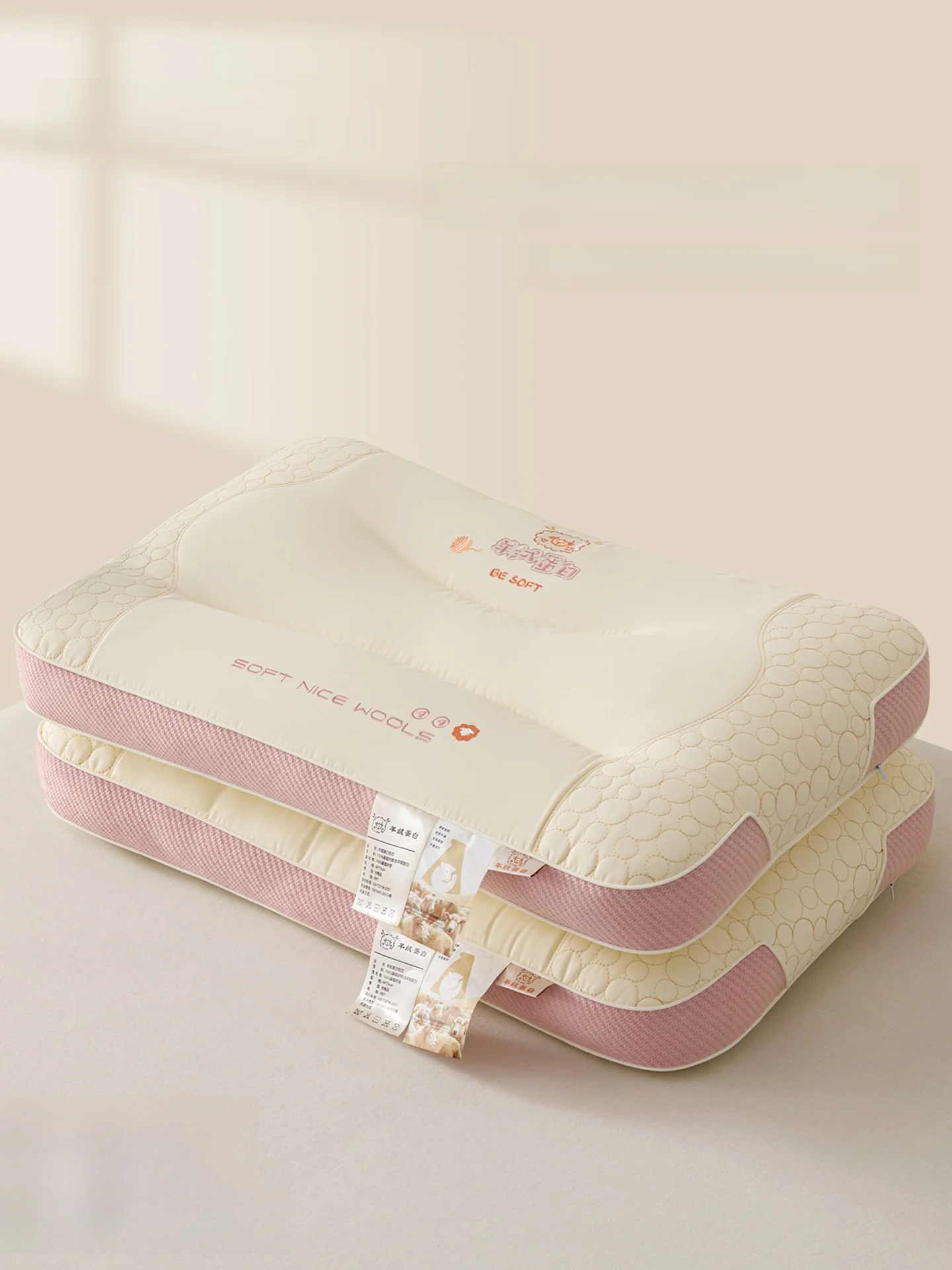 

Подушка Home Hodo с протеинами красной фасоли для защиты шейного отдела позвоночника, ортопедическая, для домашнего использования, модель S Special