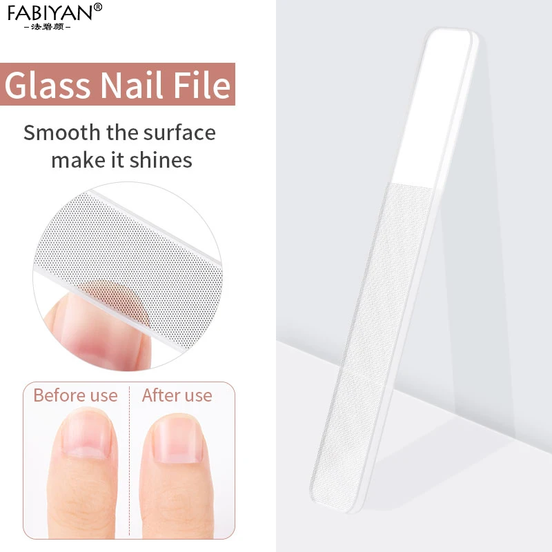 9 سنتيمتر 3 قطعة مع علبة دائم نانو مسمار تلميع ملف الزجاج التلميع حصى الرملي طحن Shiner أدوات شفافة