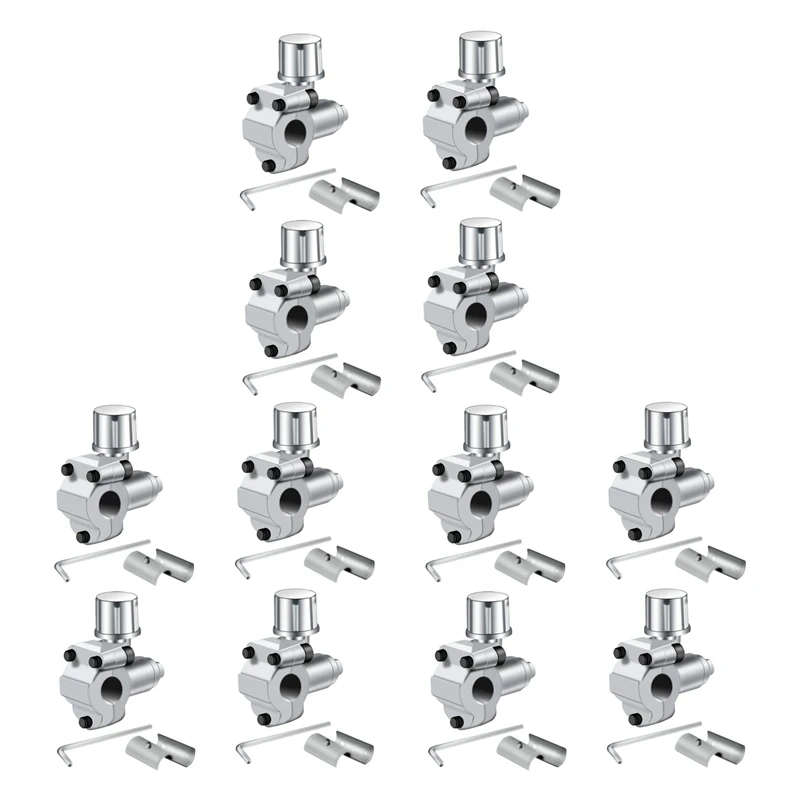 

12Pcs BPV-31 Piercing Valve Line Tap Valve Kits Adjustable For Air Conditioners HVAC 1/4 Inch,5/16 Inch,3/8 Inch Tubing