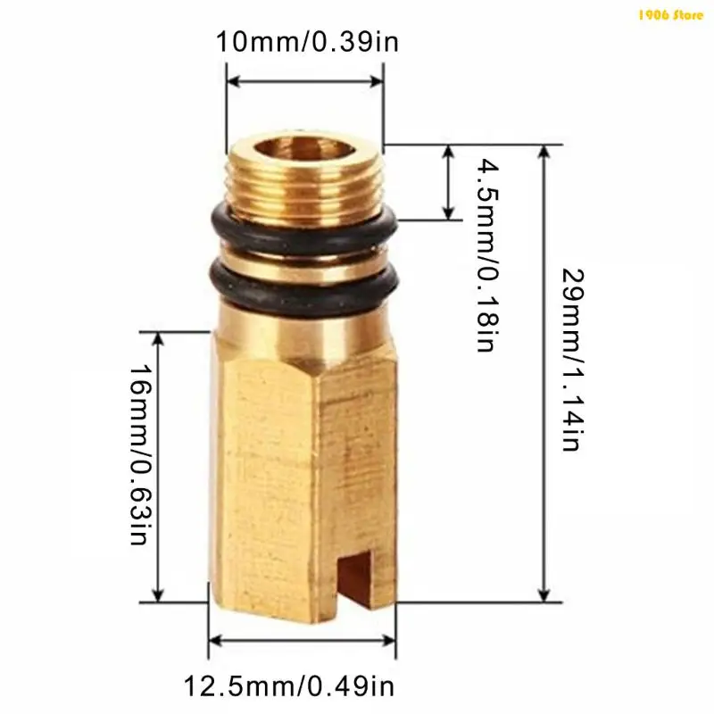 U1JB Brass thread End Caps Size Cold Liquid Connection Blockage for mixing Tap