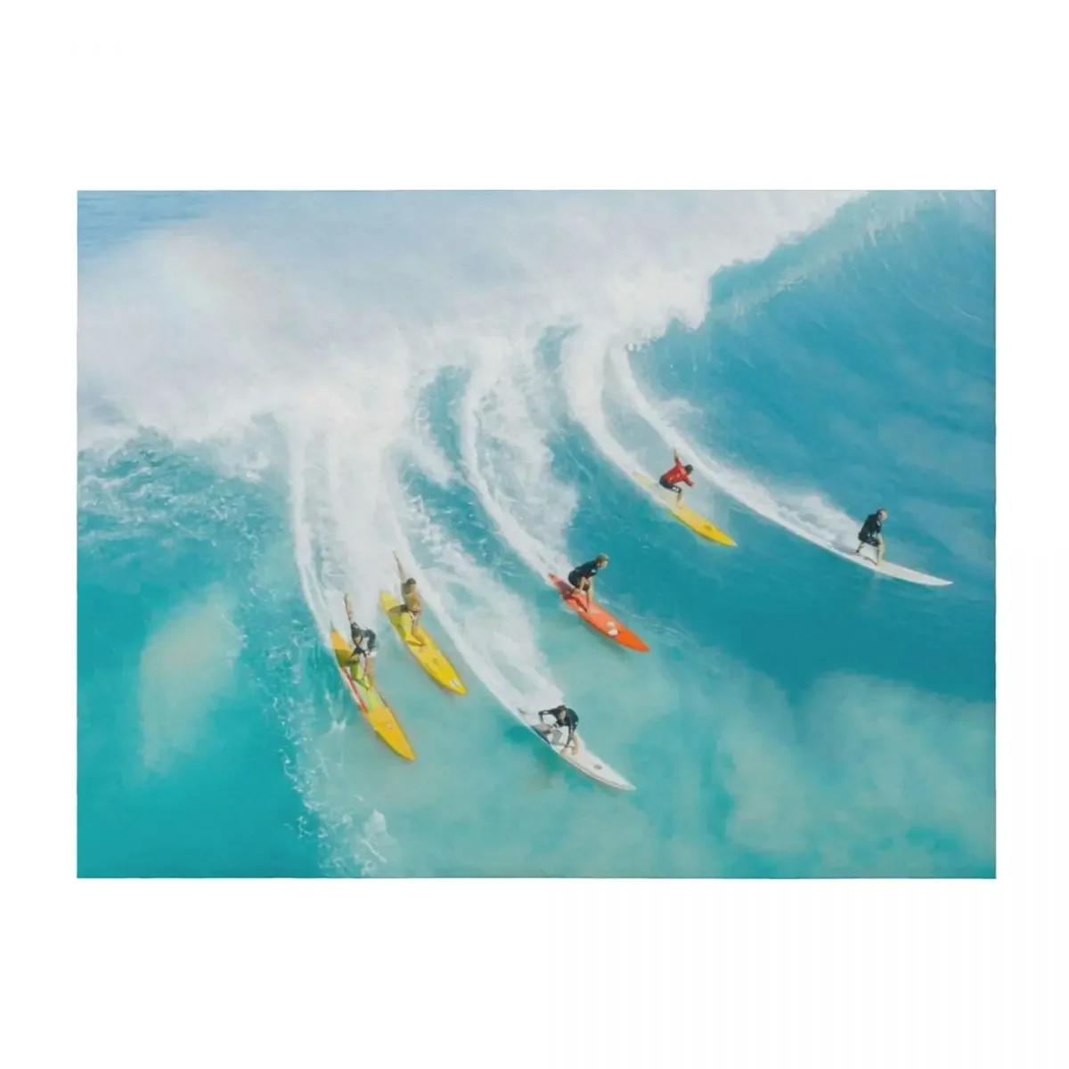 

Surfing Throw Blanket Giant Sofa For Decorative Sofa Plush Soft Beds Blankets