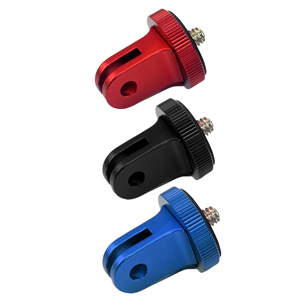 

3 Pcs DSLR Camera Mount Adapter 1 4 Screw Tripod Bracket Lightweight Aluminum Alloy Selfie Stick Car Holder Photography Studio