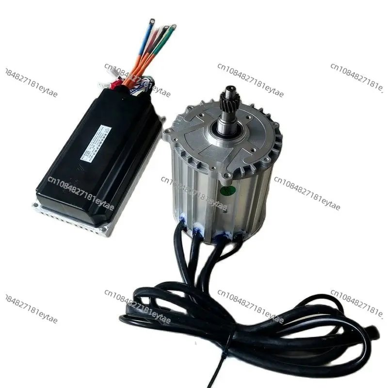 2000W 60V 72V 4500Rpm Electric 3 Wheel 4 Wheel Motor Permanent Magnet Synchronous Sine Wave High Speed Motor with Controller