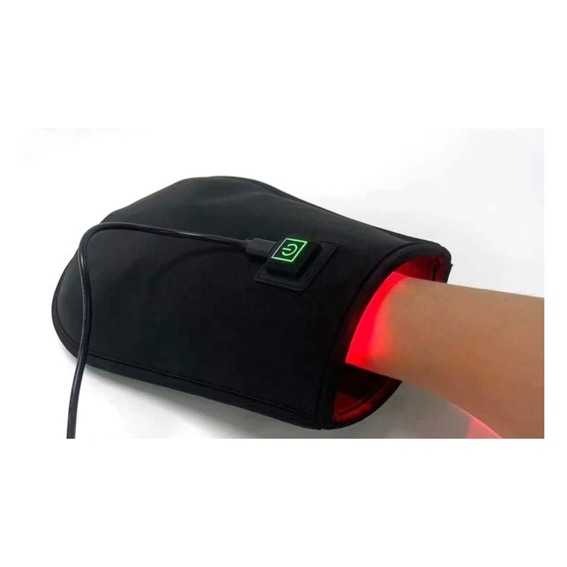 660nm 850nm Near Infrared LED Red Light Therapy Hand Palm Finger Wrist Pain Relief Mittens Glove