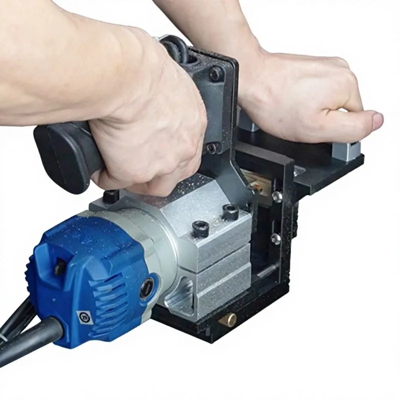 Adjustable Slotting Jig for Router Invisible Fasteners Cabinet Panel Precision Tool