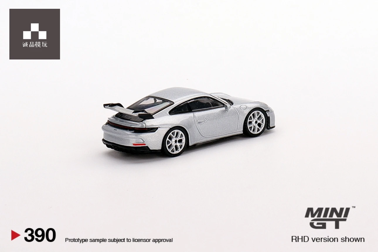 MINI GT #390 1/64  rwb 911 GT3 GT silver Die-cast Alloy Car Model Collection Display Gift