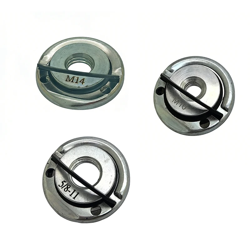 

M14 Thread Self-Locking Pressing Plate Quick Release Flange Nut Clamping Power Chuck Tools Parts 1PC M10 5/8-11