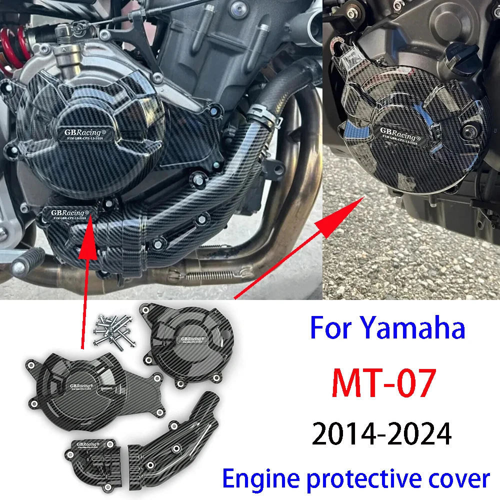 

For Yamaha MT-07 Tracer 2014-2022 Tenere 700 2019-2024 Engine Cover Protection