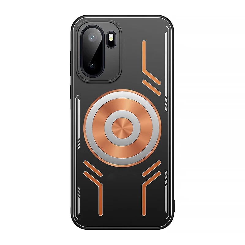 

Copper Cooling Magnetic Phone Case For Oneplus ACE 6 6T 5 Pro Turbo 6 Graphene Heat Dissipation Shockproof Cover