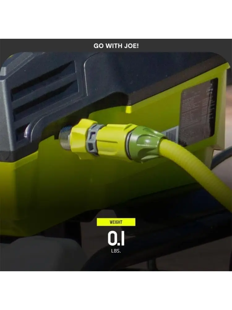 

Y1UD Универсальный адаптер для мойки высокого давления 3/4 дюйма, легкий вес, конструкция из нержавеющей стали, герметичный