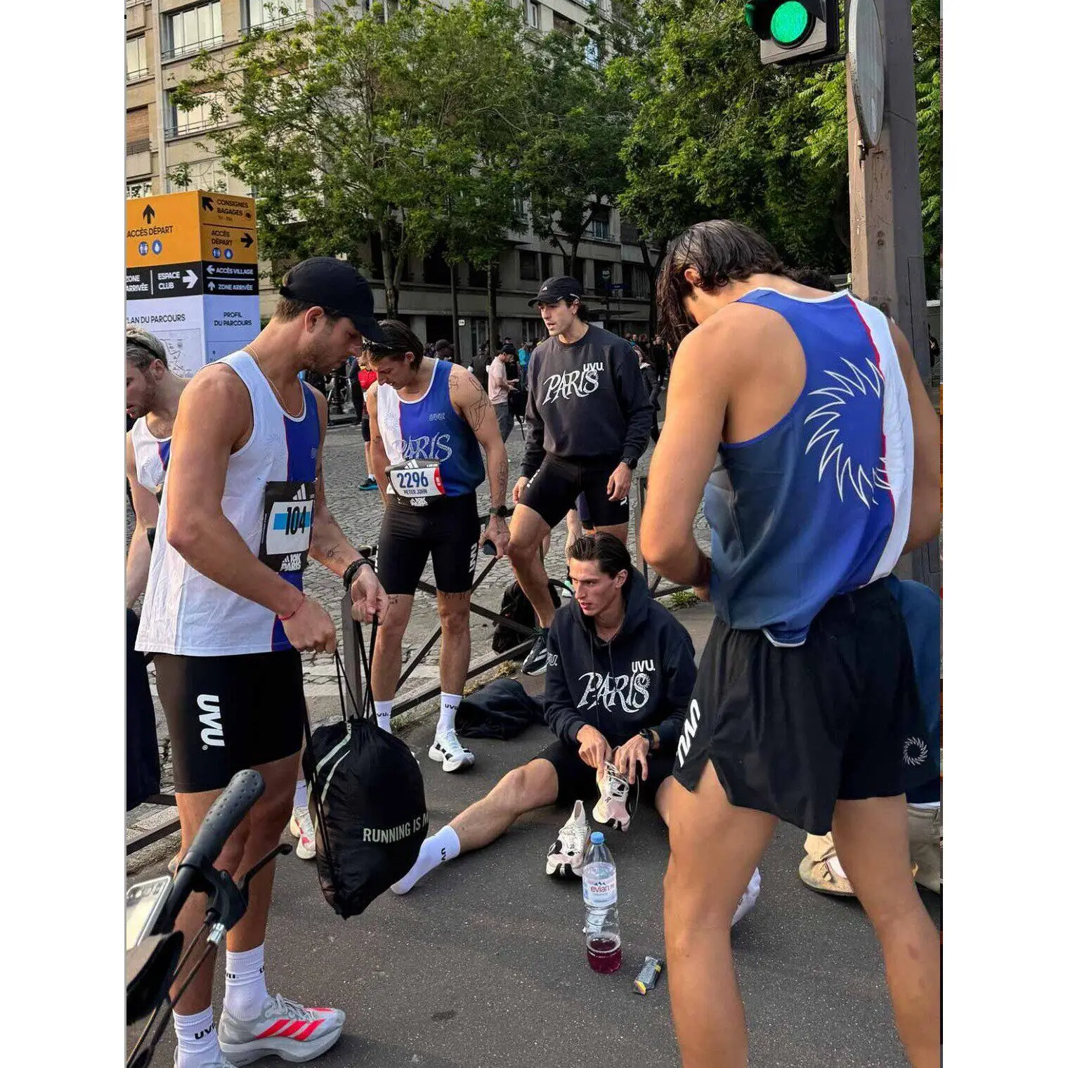 U series Paris limited ultra-light quick-drying breathable sports running training vest