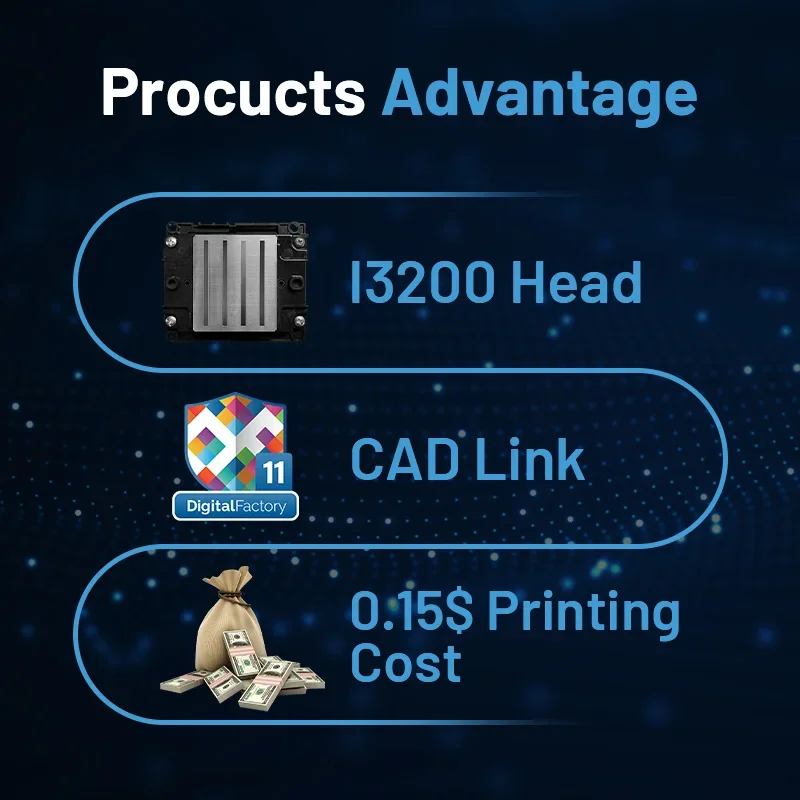 Suitable Various Film 60cm Dtf Printer A3 Dtf Transfers Designs Ready To Press Xp600 Dtf Printer T-shirt Printing Machine