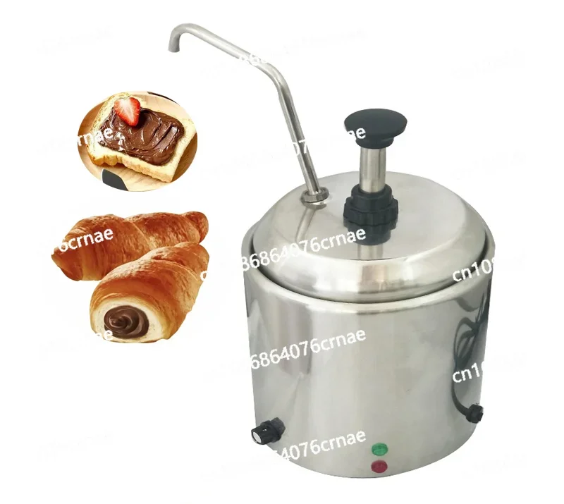 2.5L Hot Cheese Chocolate Dispenser Warmer 110/220V Water Heating Machine Cheese Sauce Warmer Pump for Cafeteria Snack Bar