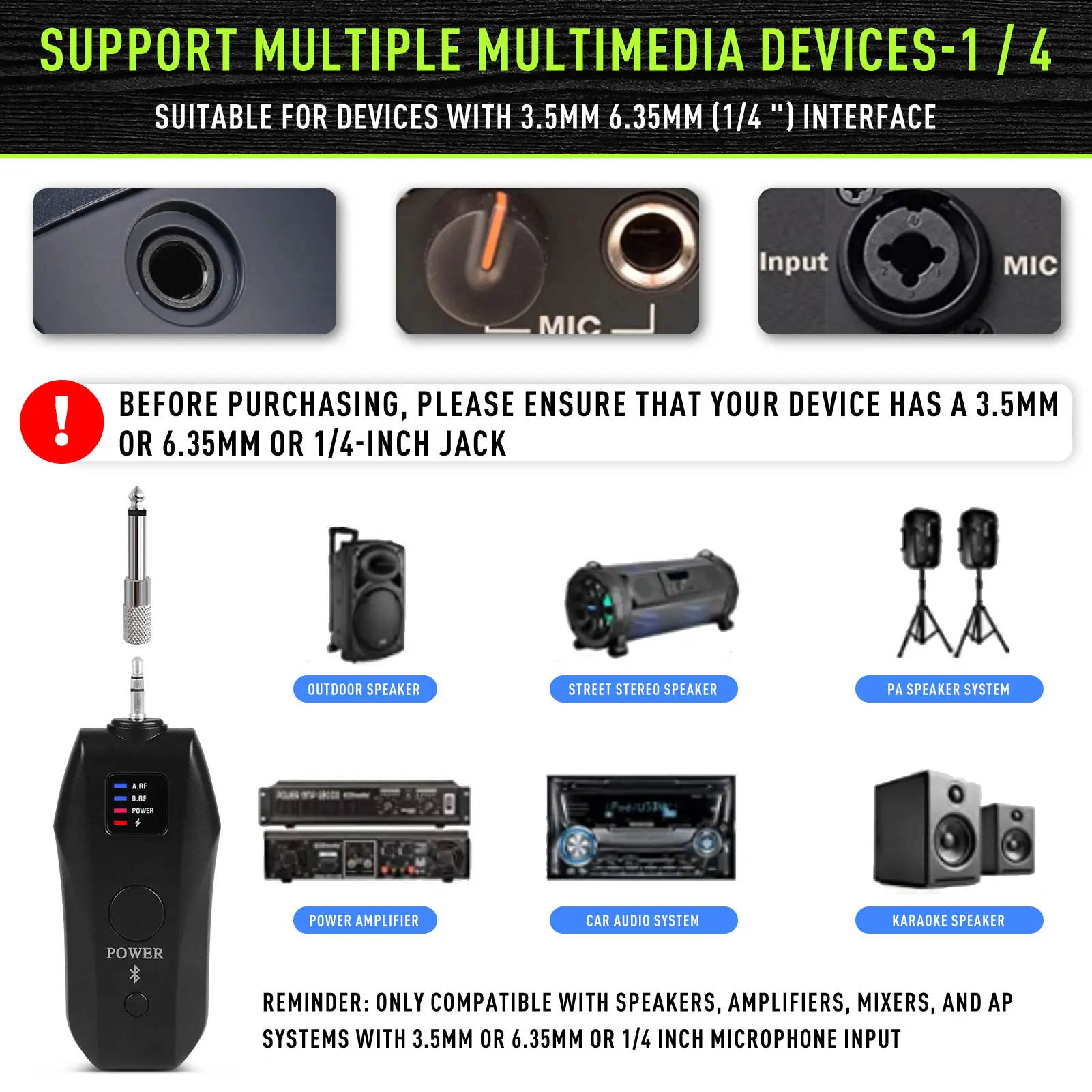 2026 RS-2 أداء مرحلة المضيف قابلة للشحن المهنية كاروكي ميكروفون لاسلكي محمول باليد #4