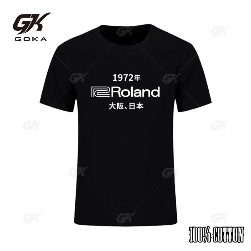 Amazing Male T Shirt Casual Oversized Essential Roland 1972 Osaka, Japan Classic T-shirt Men T-shirts Graphic Streetwear